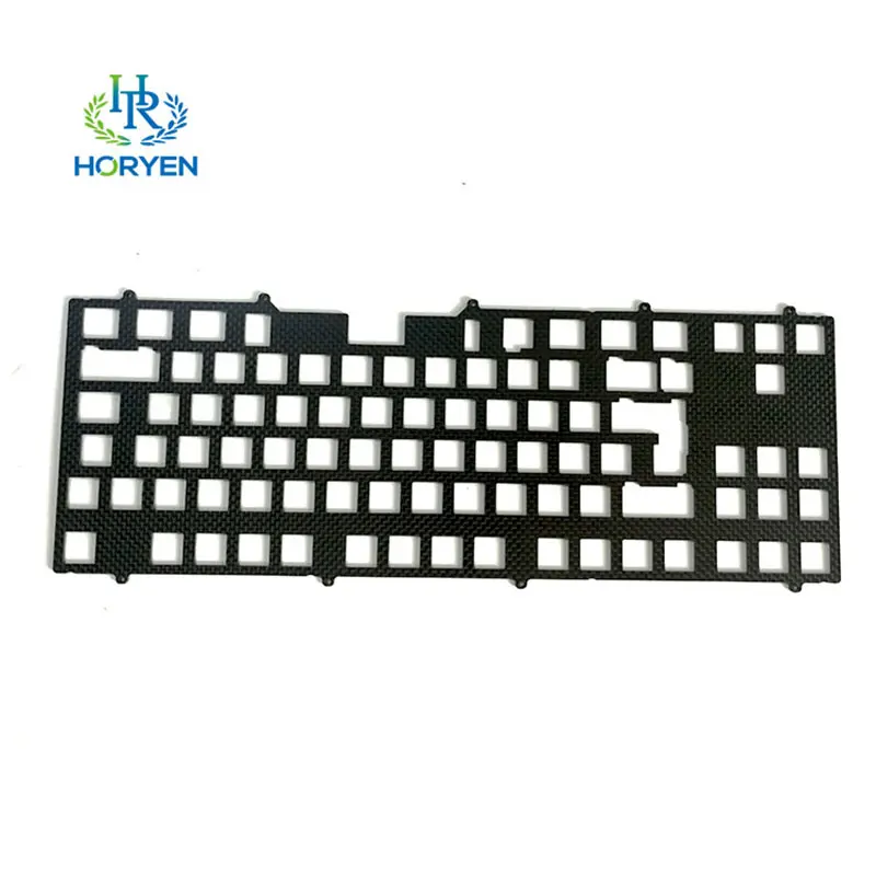 High Quality Customized 3k Carbon Fiber Keyboar...