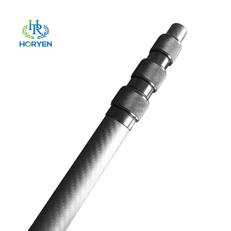High Strength 3K Clamp Extendable Carbon Fiber ...
