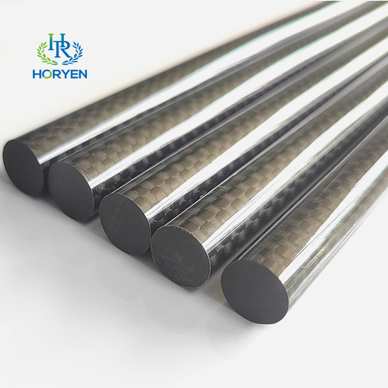 Light Weight 3K Surface Solid carbon Fiber Rod ...