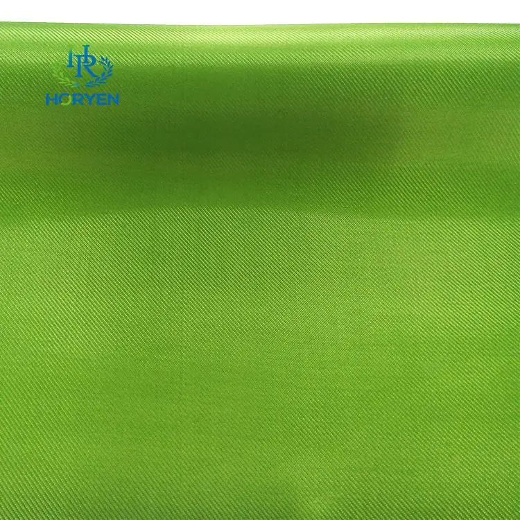 Twill Woven Green Electroplated Fiberglass Fabr...