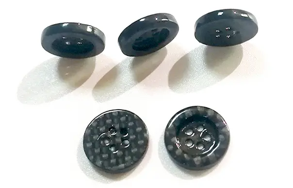 carbon fiber button detail 2