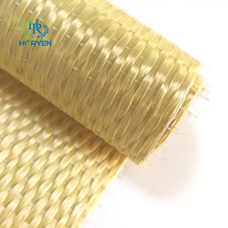 Fireproof 280gsm Unidirectional Aramid Fiber Cloth