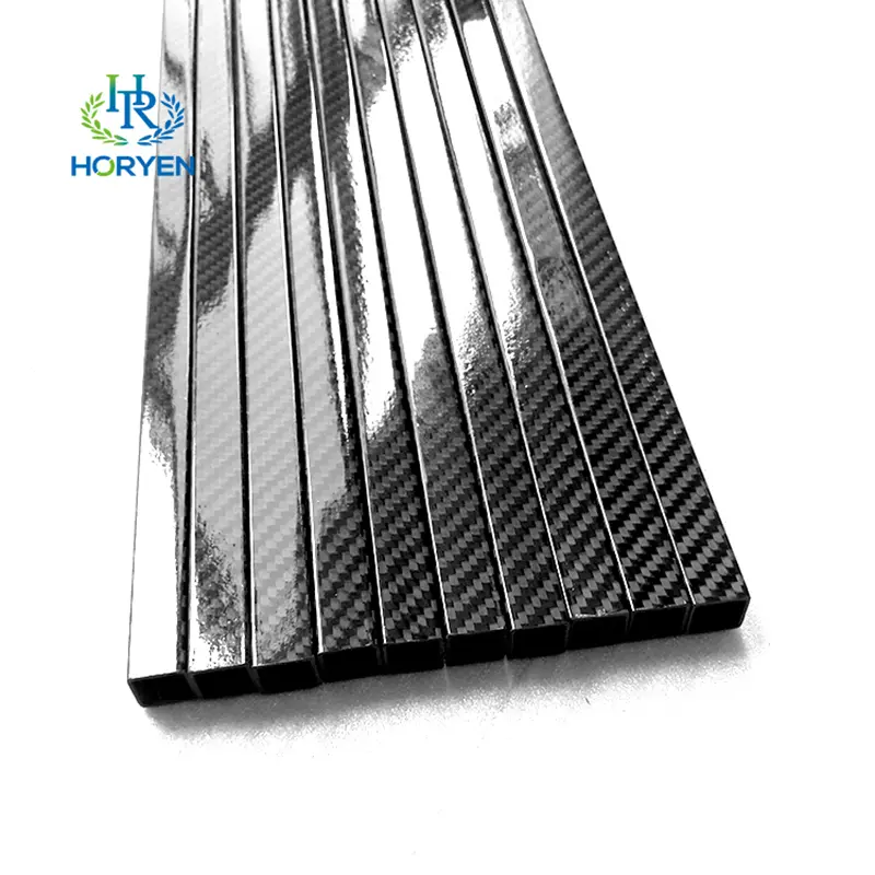High Strength Customized T300 Square Carbon Fib...